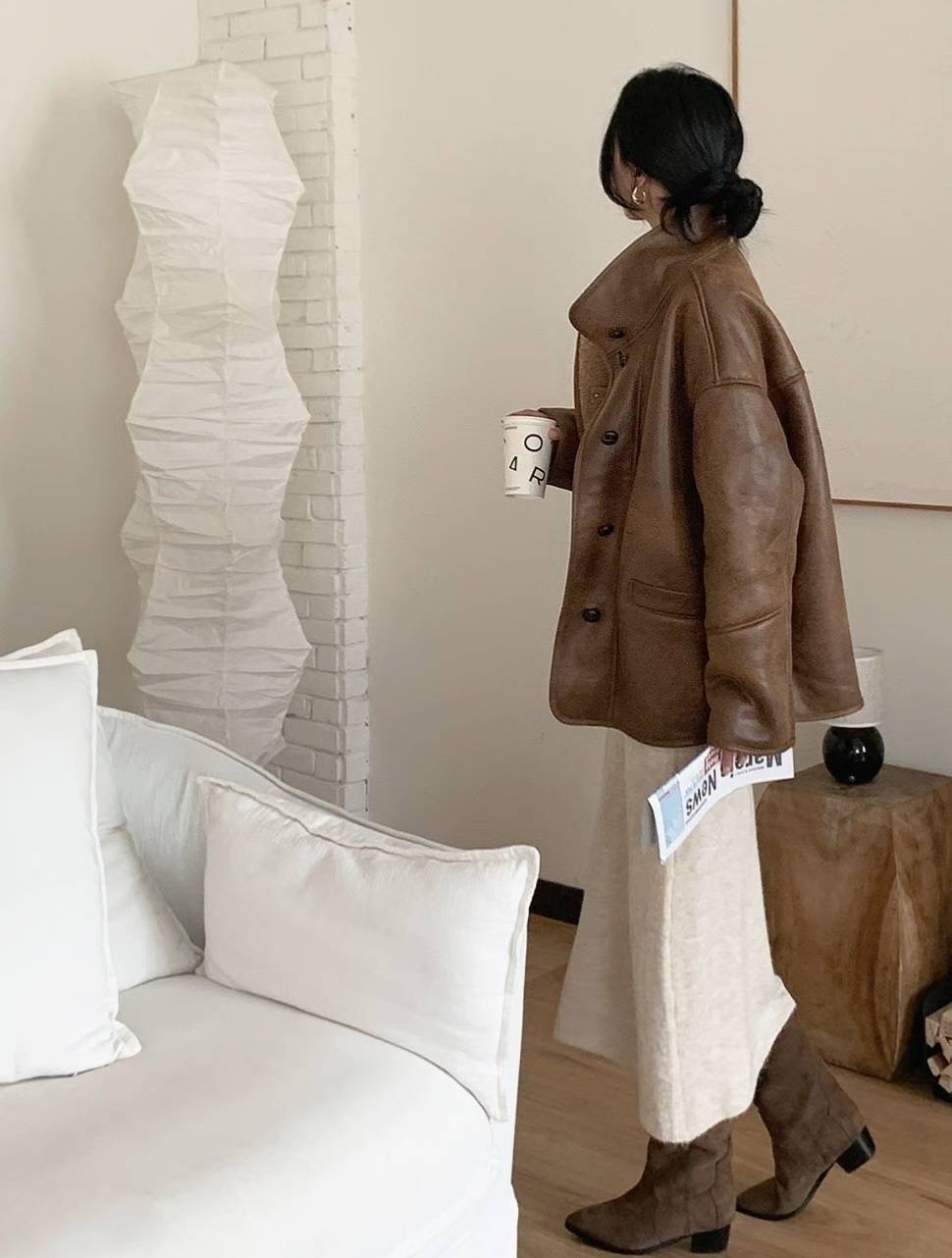 MU 뮤-T東大門㊣代購女裝新款熱賣25秋冬時尚職業真品夾克MU 뮤-T夾克