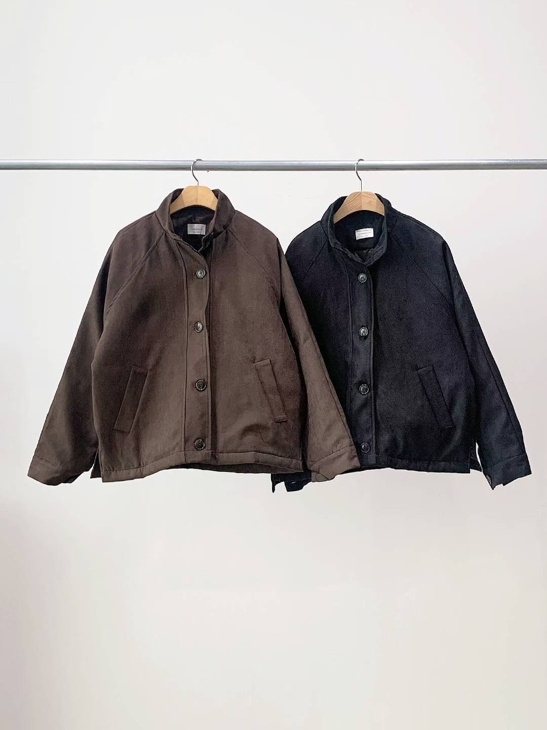 MU 뮤-T韓國代購㊣女士新款休閑熱賣時尚25秋冬推薦夾克麂皮MU 뮤-T夾克圖色2左二色