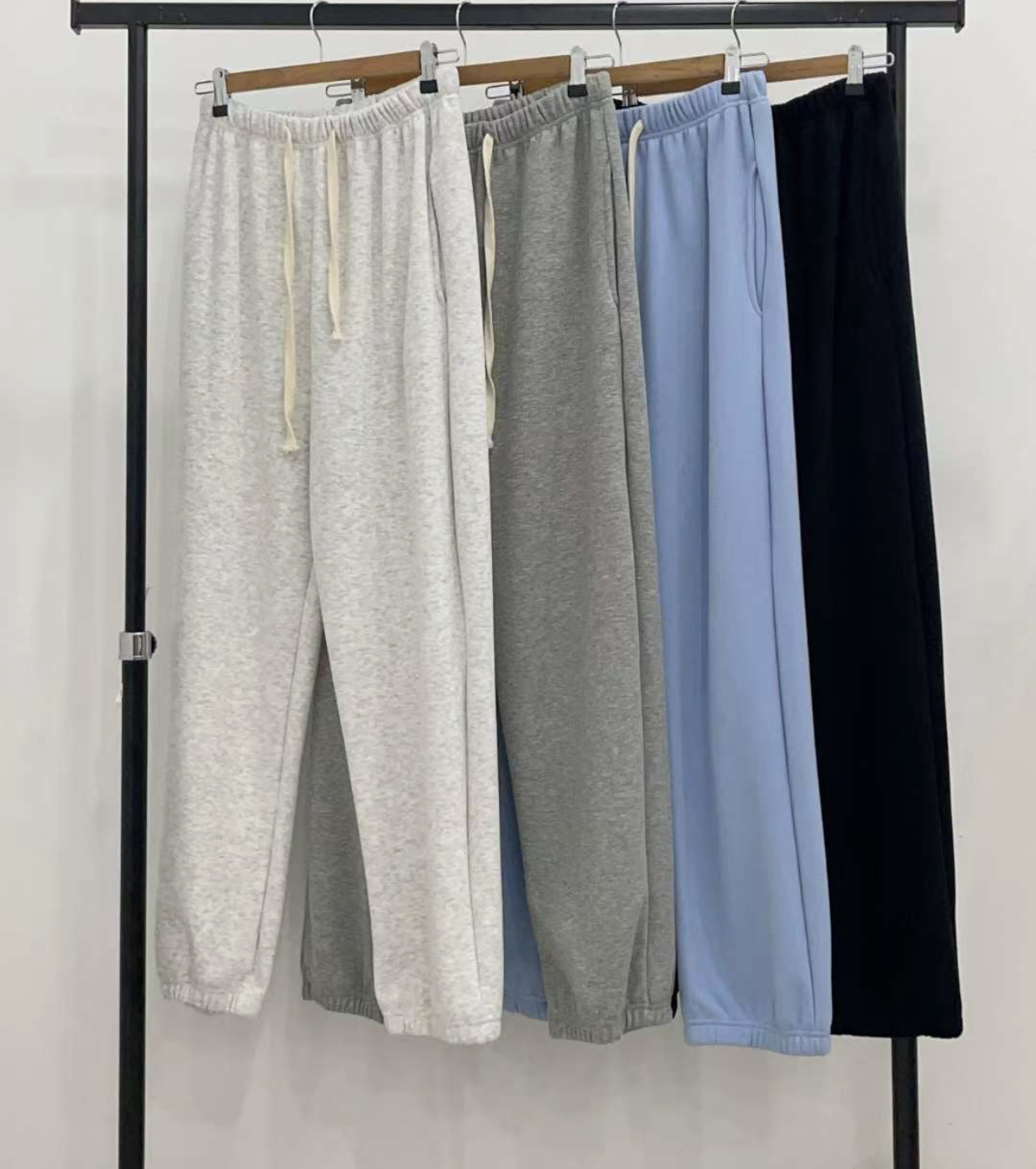 WOO SUNG東大門㊣實拍女士新品職業25秋冬推薦休閑休閑褲貂皮WOO SUNG休閑褲圖色4左四色