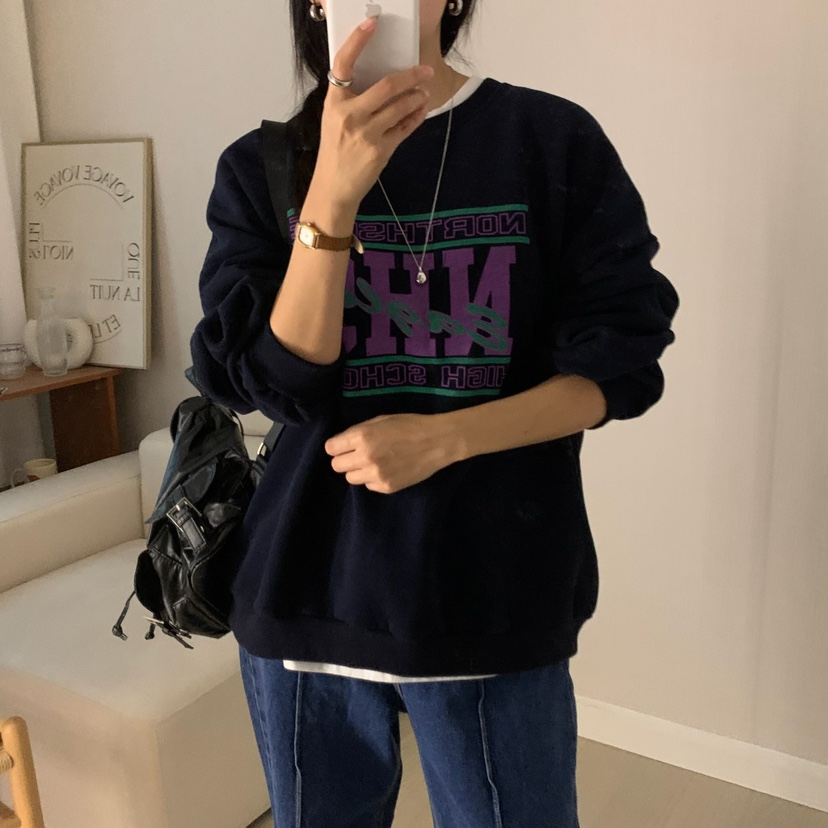 HELLO JINI東大門㊣直郵女士新款職業人氣熱賣真品休閑衛衣HELLO JINI衛衣