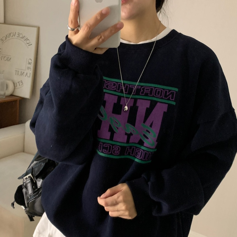 HELLO JINI東大門㊣直郵女士新款職業人氣熱賣真品休閑衛衣HELLO JINI衛衣