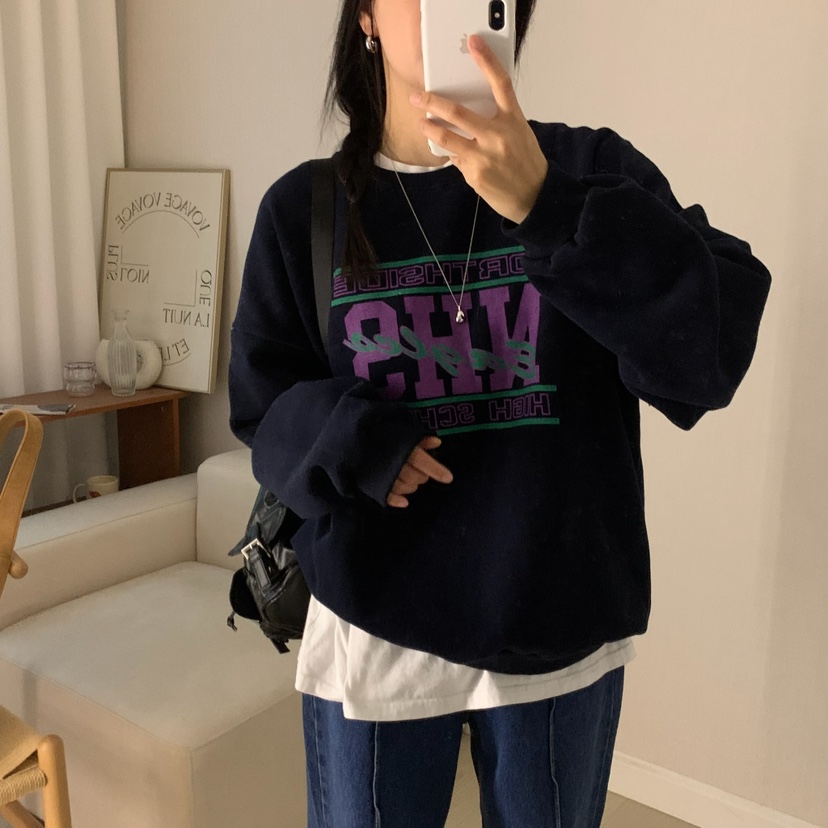 HELLO JINI東大門㊣直郵女士新款職業人氣熱賣真品休閑衛衣HELLO JINI衛衣