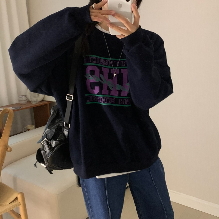 HELLO JINI東大門㊣直郵女士新款職業人氣熱賣真品休閑衛衣HELLO JINI衛衣