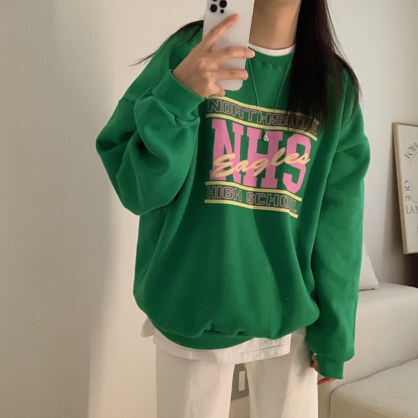 HELLO JINI東大門㊣直郵女士新款職業人氣熱賣真品休閑衛衣HELLO JINI衛衣