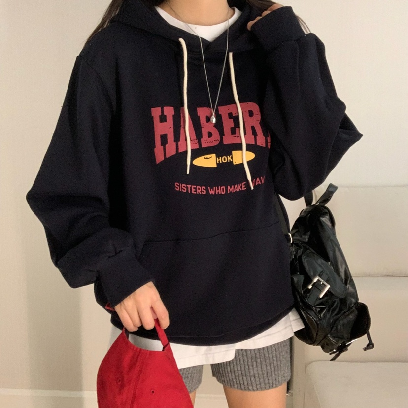 HELLO JINI東大門㊣直郵女裝新款休閑人氣職業推薦25秋冬衛衣HELLO JINI衛衣