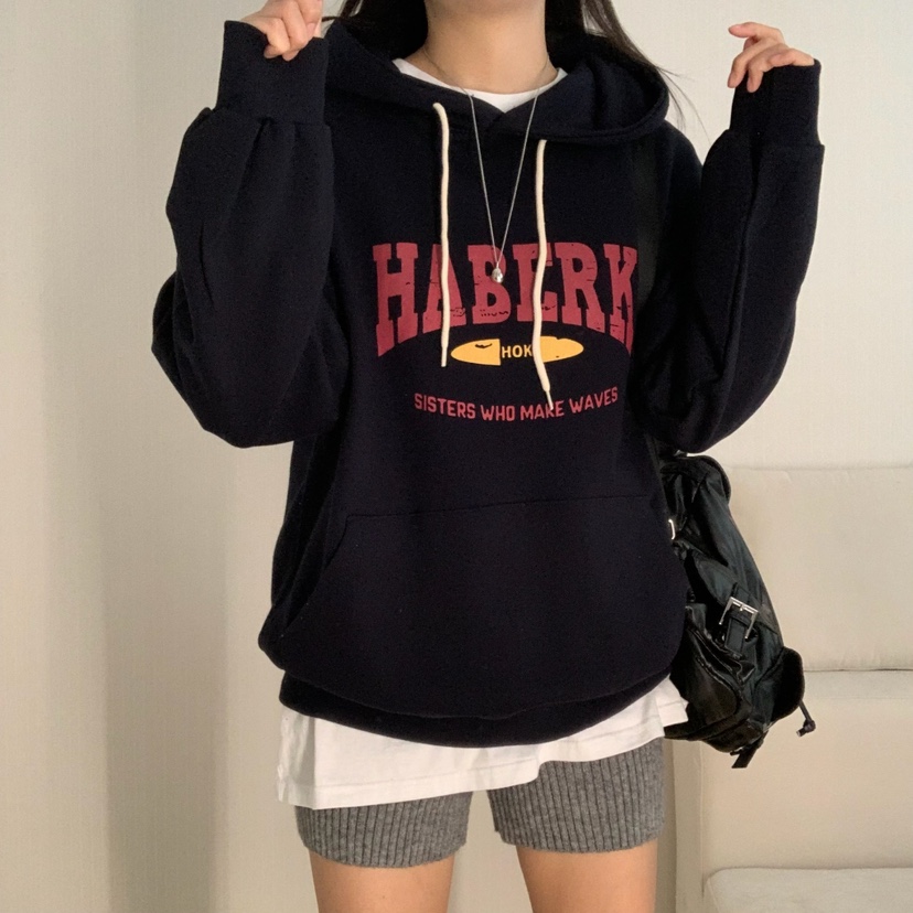 HELLO JINI東大門㊣直郵女裝新款休閑人氣職業推薦25秋冬衛衣HELLO JINI衛衣