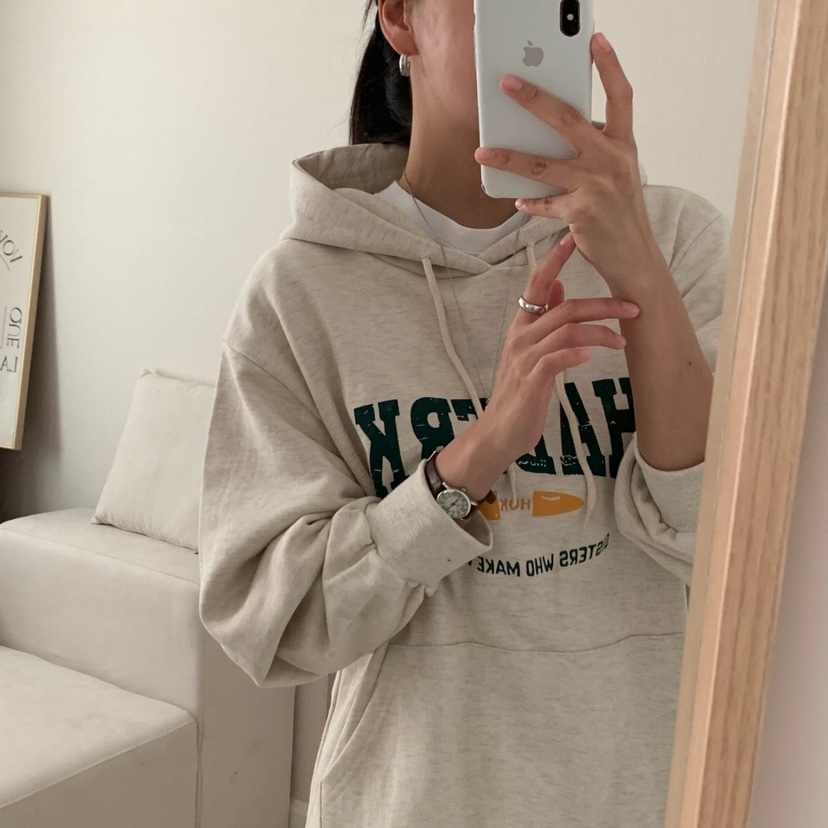 HELLO JINI東大門㊣直郵女裝新款休閑人氣職業推薦25秋冬衛衣HELLO JINI衛衣