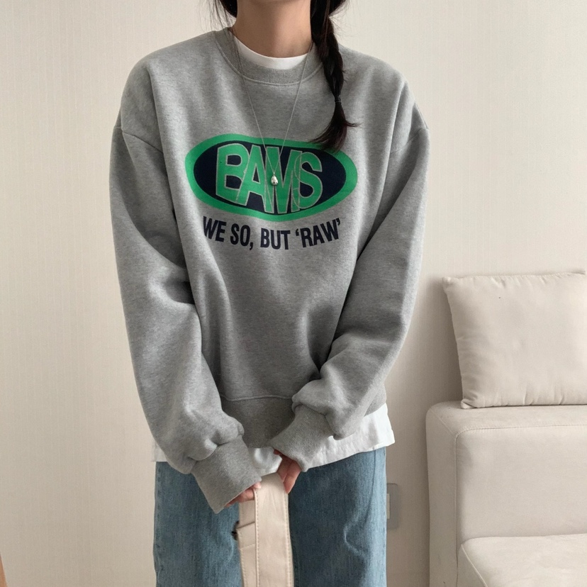 HELLO JINI東大門㊣代購女士新款推薦25秋冬職業人氣熱賣衛衣HELLO JINI衛衣