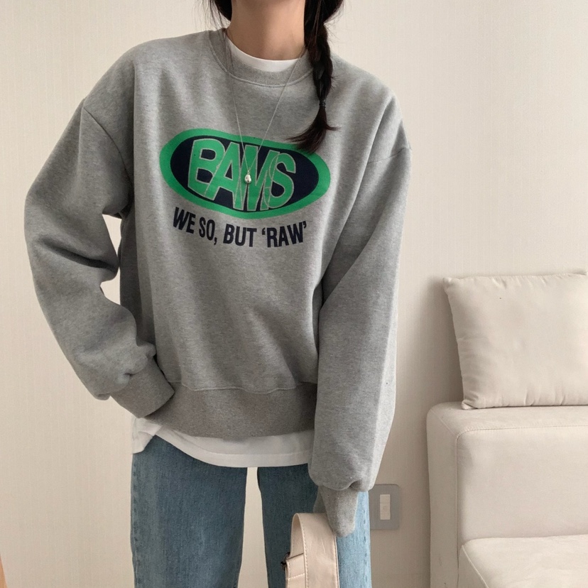 HELLO JINI東大門㊣代購女士新款推薦25秋冬職業人氣熱賣衛衣HELLO JINI衛衣