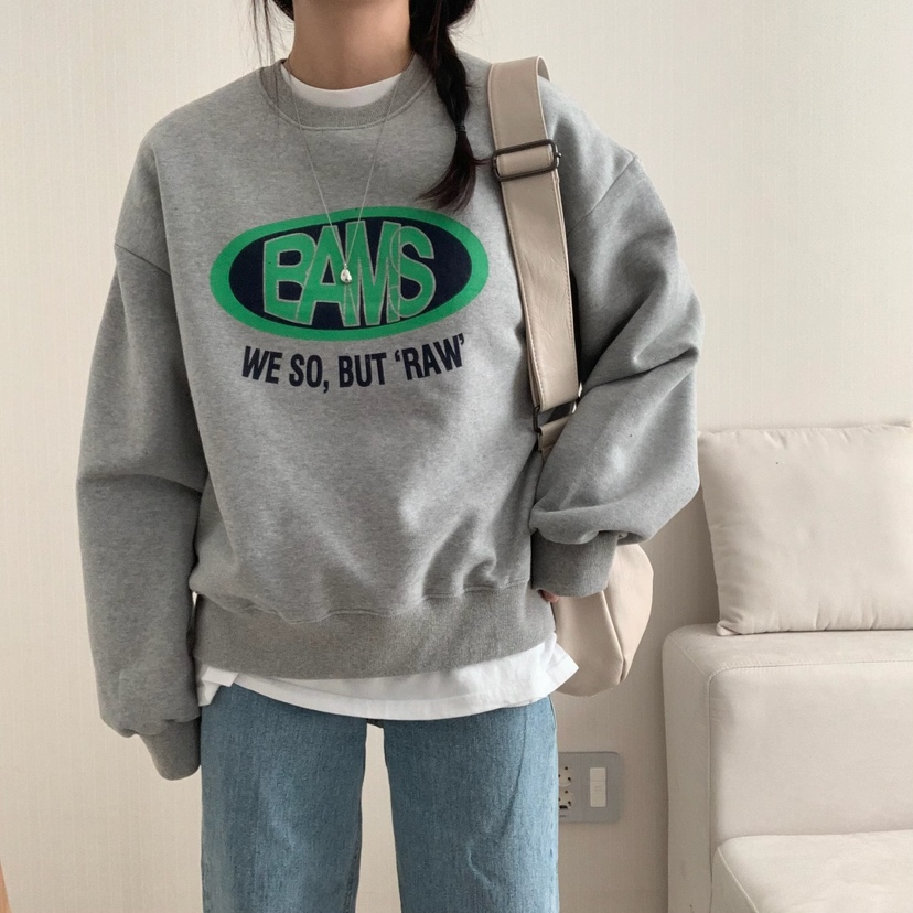 HELLO JINI東大門㊣代購女士新款推薦25秋冬職業人氣熱賣衛衣HELLO JINI衛衣