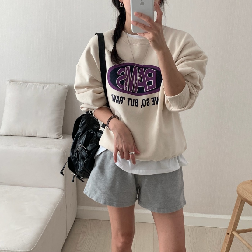 HELLO JINI東大門㊣代購女士新款推薦25秋冬職業人氣熱賣衛衣HELLO JINI衛衣