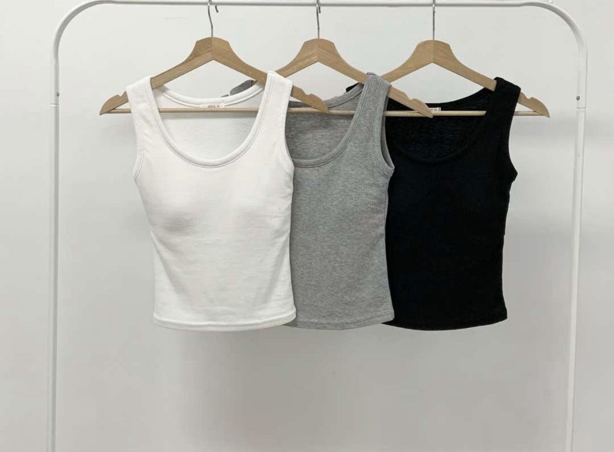 WOO SUNG東大門㊣直郵女士新品真品休閑熱賣25秋冬吊帶背心WOO SUNG吊帶/背心圖色3左三色