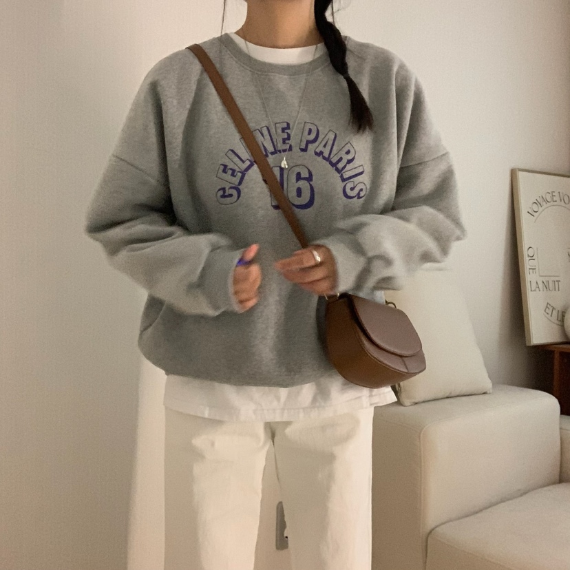 HELLO JINI東大門㊣代購女裝新品人氣25秋冬休閑真品熱賣衛衣HELLO JINI衛衣