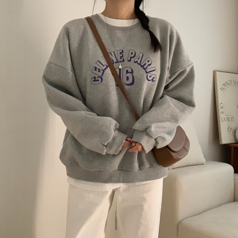 HELLO JINI東大門㊣代購女裝新品人氣25秋冬休閑真品熱賣衛衣HELLO JINI衛衣