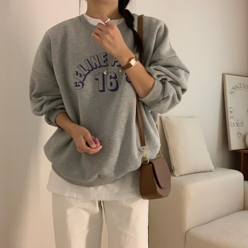 HELLO JINI東大門㊣代購女裝新品人氣25秋冬休閑真品熱賣衛衣HELLO JINI衛衣