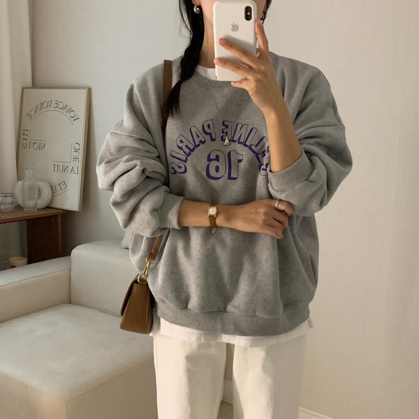 HELLO JINI東大門㊣代購女裝新品人氣25秋冬休閑真品熱賣衛衣HELLO JINI衛衣