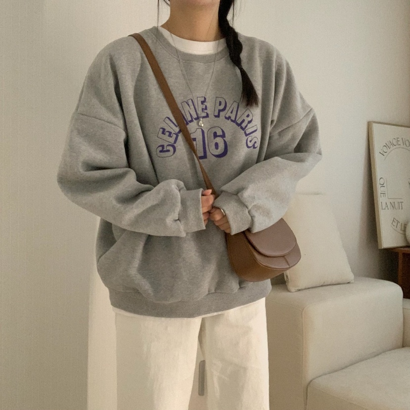 HELLO JINI東大門㊣代購女裝新品人氣25秋冬休閑真品熱賣衛衣HELLO JINI衛衣