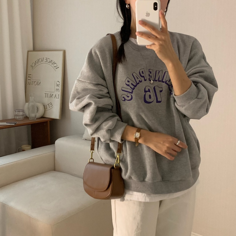 HELLO JINI東大門㊣代購女裝新品人氣25秋冬休閑真品熱賣衛衣HELLO JINI衛衣