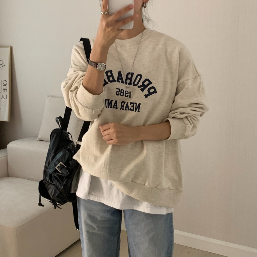 HELLO JINI韓國代購㊣女裝新款職業人氣推薦真品25秋冬衛衣HELLO JINI衛衣