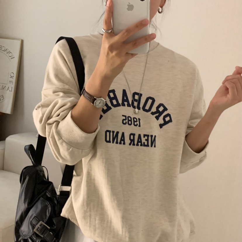 HELLO JINI韓國代購㊣女裝新款職業人氣推薦真品25秋冬衛衣HELLO JINI衛衣