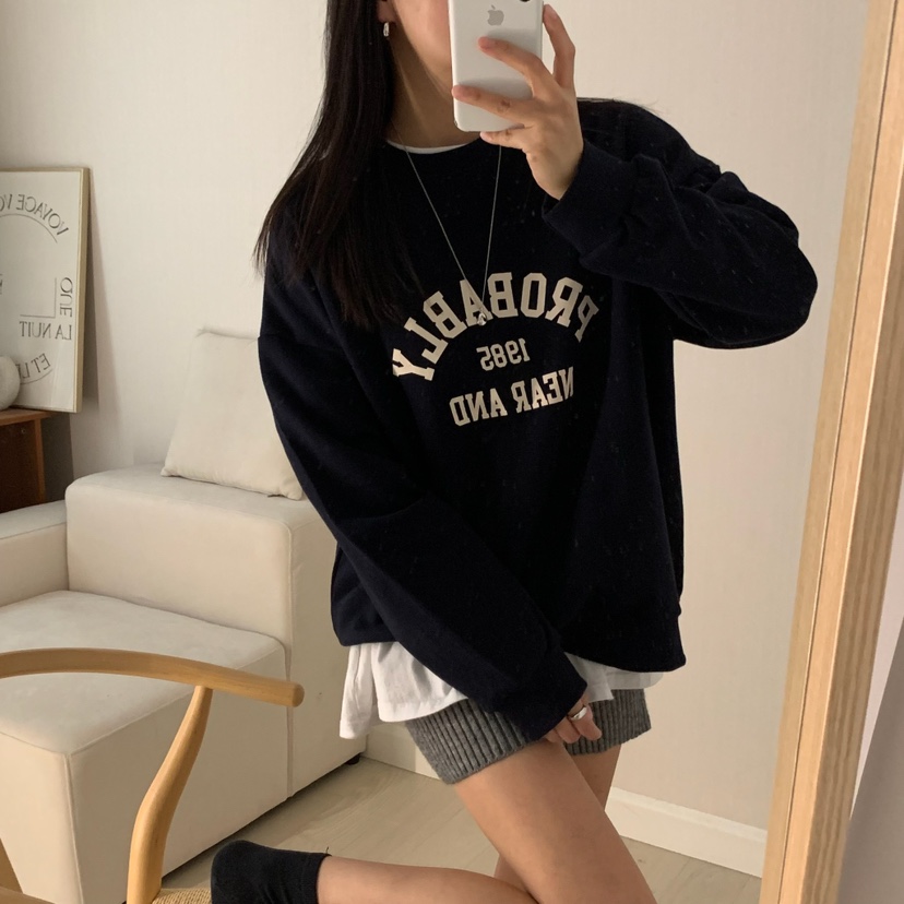 HELLO JINI韓國代購㊣女裝新款職業人氣推薦真品25秋冬衛衣HELLO JINI衛衣