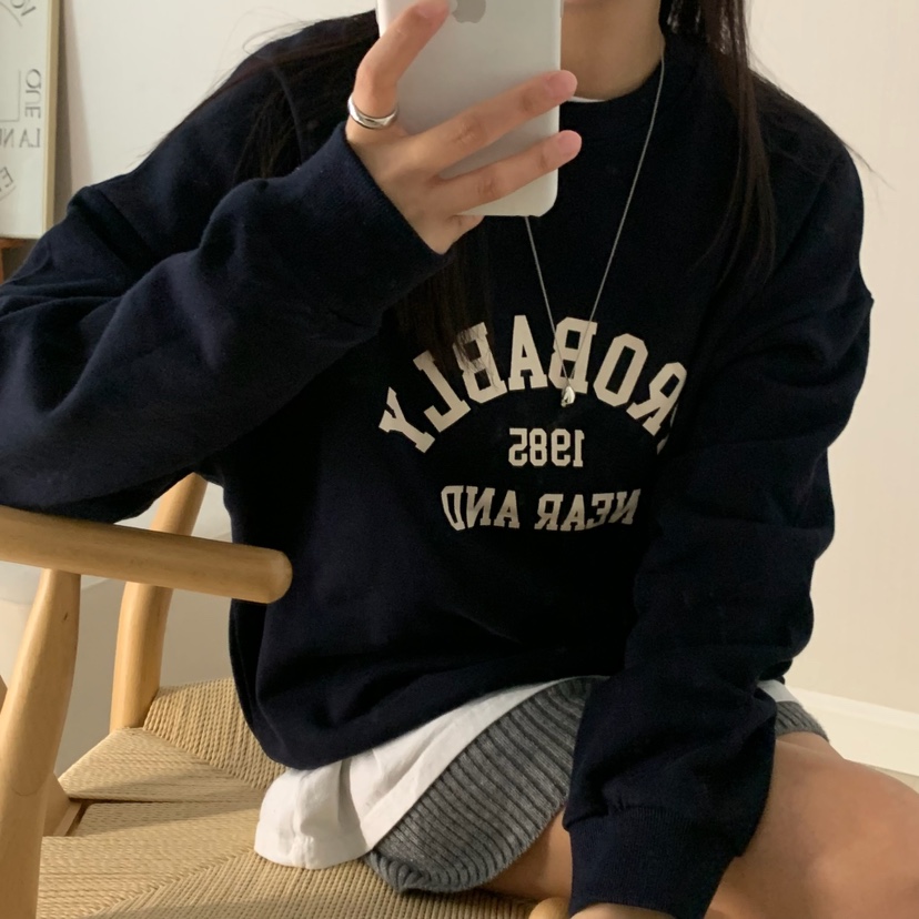 HELLO JINI韓國代購㊣女裝新款職業人氣推薦真品25秋冬衛衣HELLO JINI衛衣