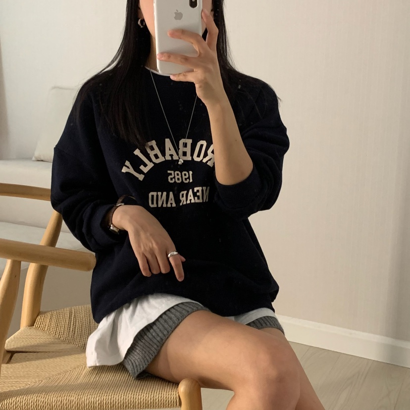 HELLO JINI韓國代購㊣女裝新款職業人氣推薦真品25秋冬衛衣HELLO JINI衛衣