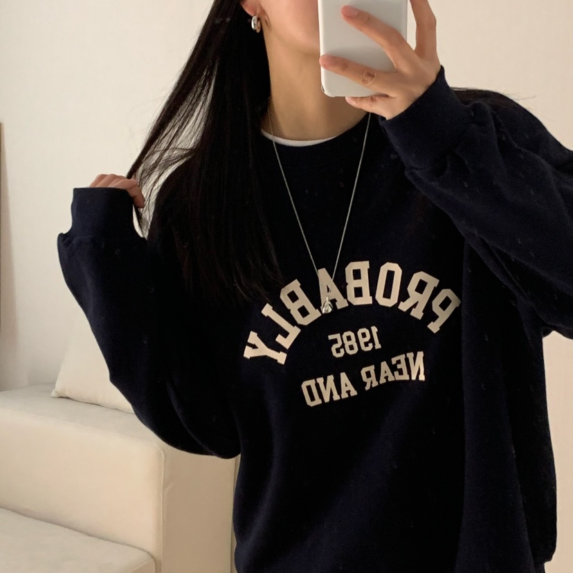 HELLO JINI韓國代購㊣女裝新款職業人氣推薦真品25秋冬衛衣HELLO JINI衛衣