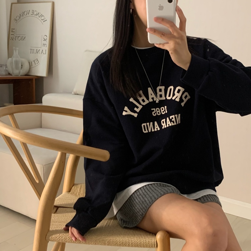 HELLO JINI韓國代購㊣女裝新款職業人氣推薦真品25秋冬衛衣HELLO JINI衛衣