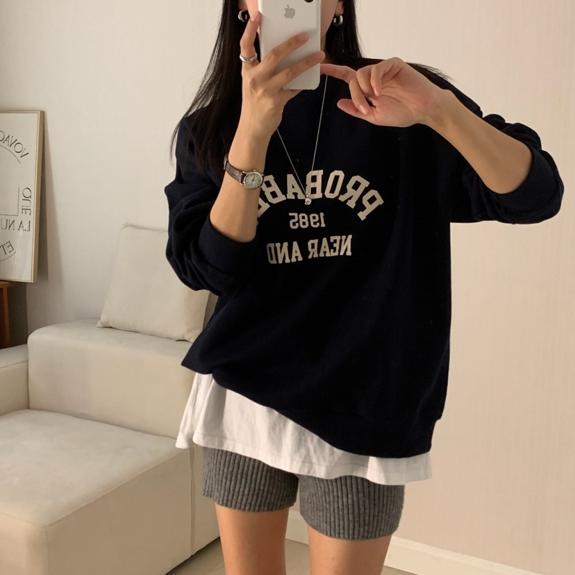 HELLO JINI韓國代購㊣女裝新款職業人氣推薦真品25秋冬衛衣HELLO JINI衛衣