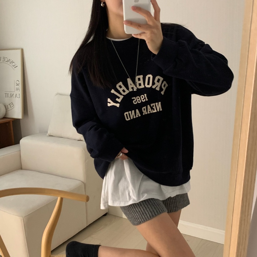 HELLO JINI韓國代購㊣女裝新款職業人氣推薦真品25秋冬衛衣HELLO JINI衛衣