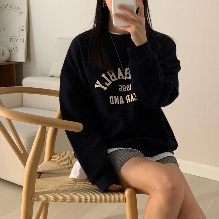 HELLO JINI韓國代購㊣女裝新款職業人氣推薦真品25秋冬衛衣HELLO JINI衛衣