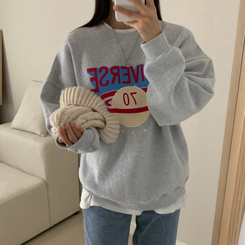 HELLO JINI韓國直郵㊣女裝新款熱賣時尚真品休閑推薦職業衛衣HELLO JINI衛衣