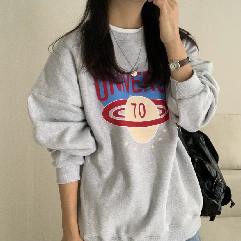 HELLO JINI韓國直郵㊣女裝新款熱賣時尚真品休閑推薦職業衛衣HELLO JINI衛衣