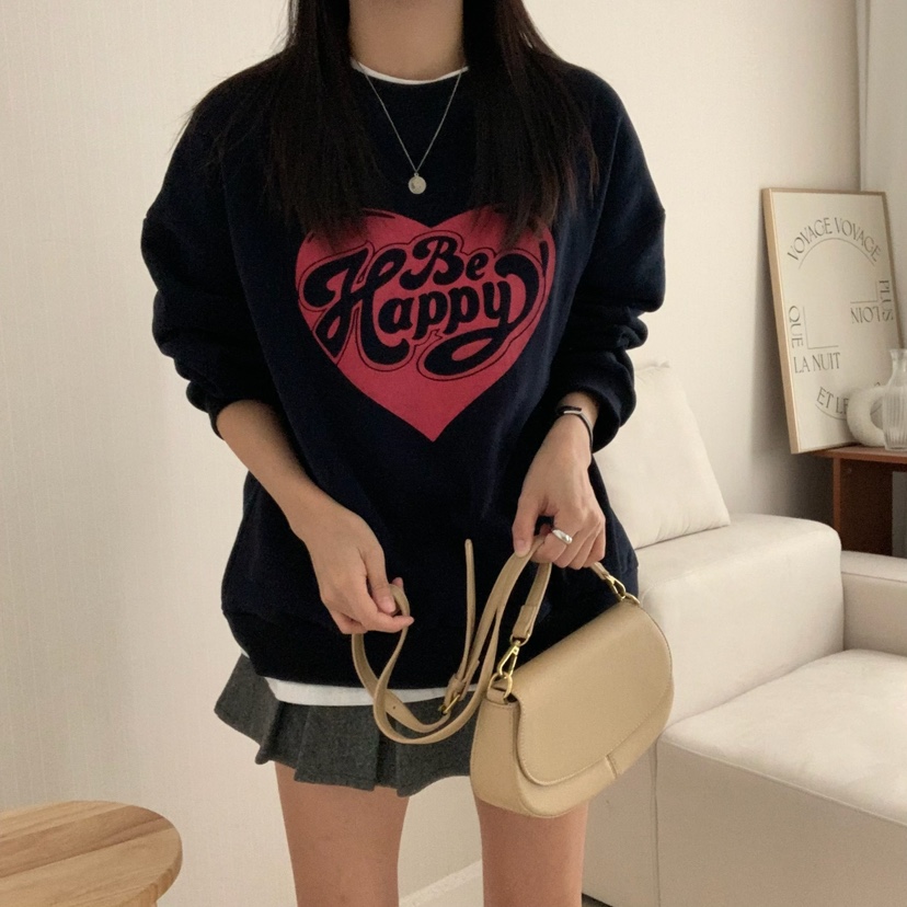 HELLO JINI韓國代購㊣女士新品休閑人氣職業真品熱賣推薦衛衣HELLO JINI衛衣