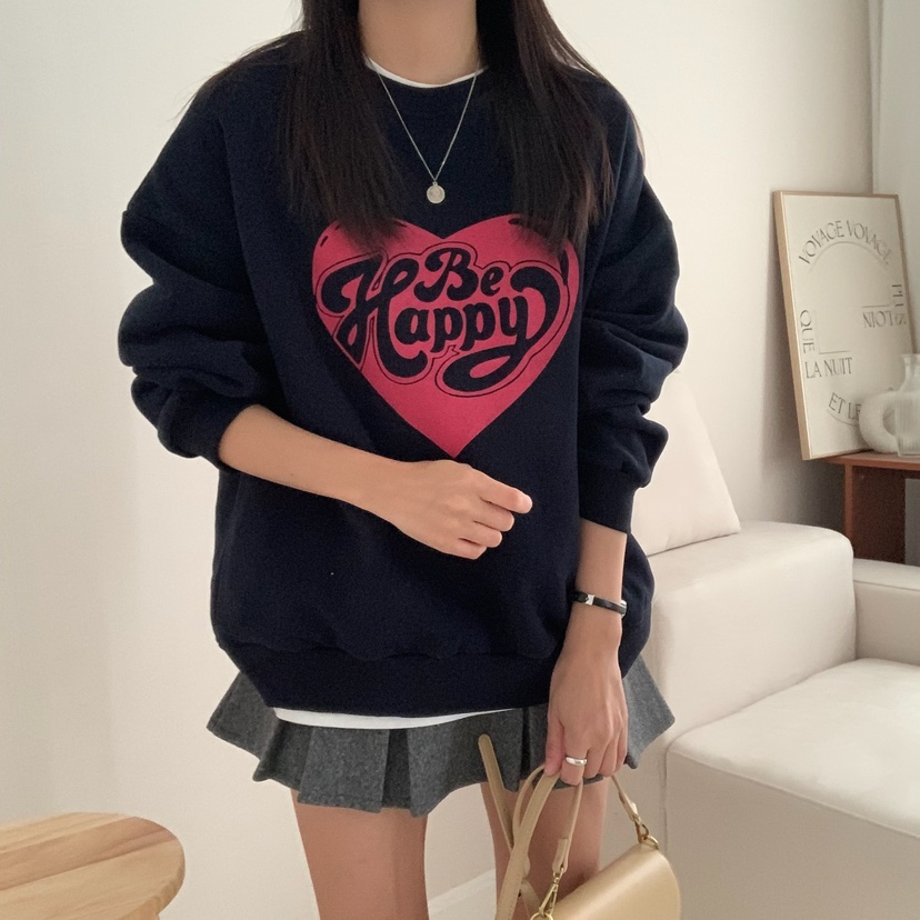 HELLO JINI韓國代購㊣女士新品休閑人氣職業真品熱賣推薦衛衣HELLO JINI衛衣