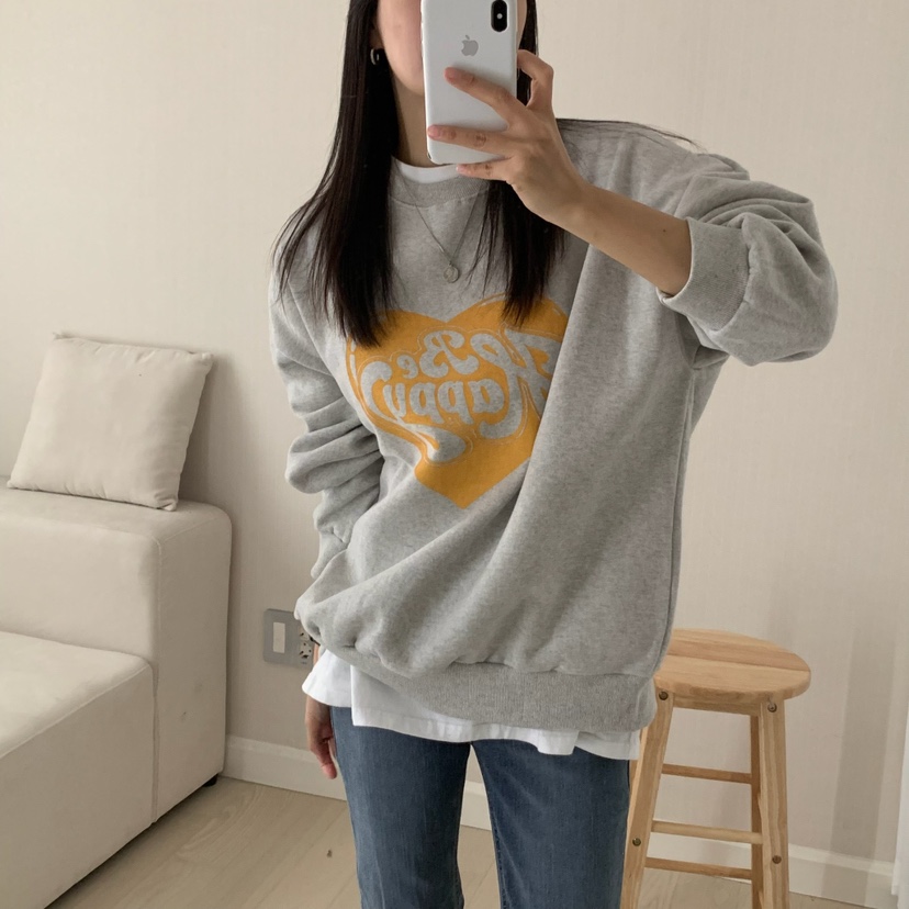 HELLO JINI韓國代購㊣女士新品休閑人氣職業真品熱賣推薦衛衣HELLO JINI衛衣