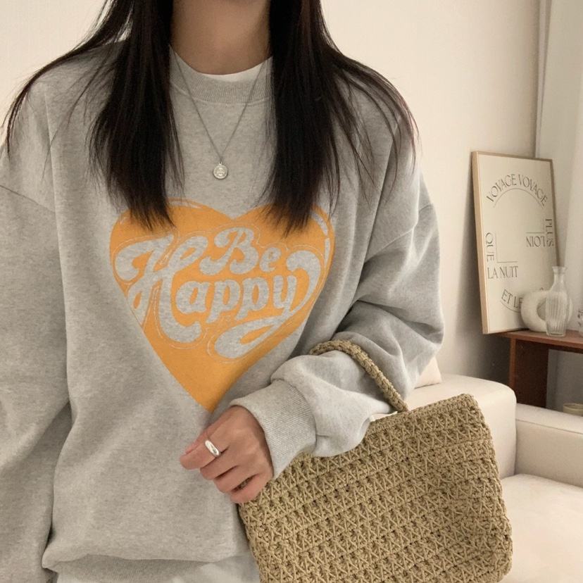 HELLO JINI韓國代購㊣女士新品休閑人氣職業真品熱賣推薦衛衣HELLO JINI衛衣