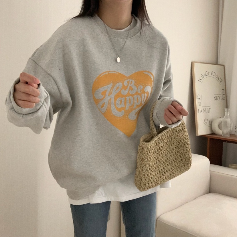 HELLO JINI韓國代購㊣女士新品休閑人氣職業真品熱賣推薦衛衣HELLO JINI衛衣