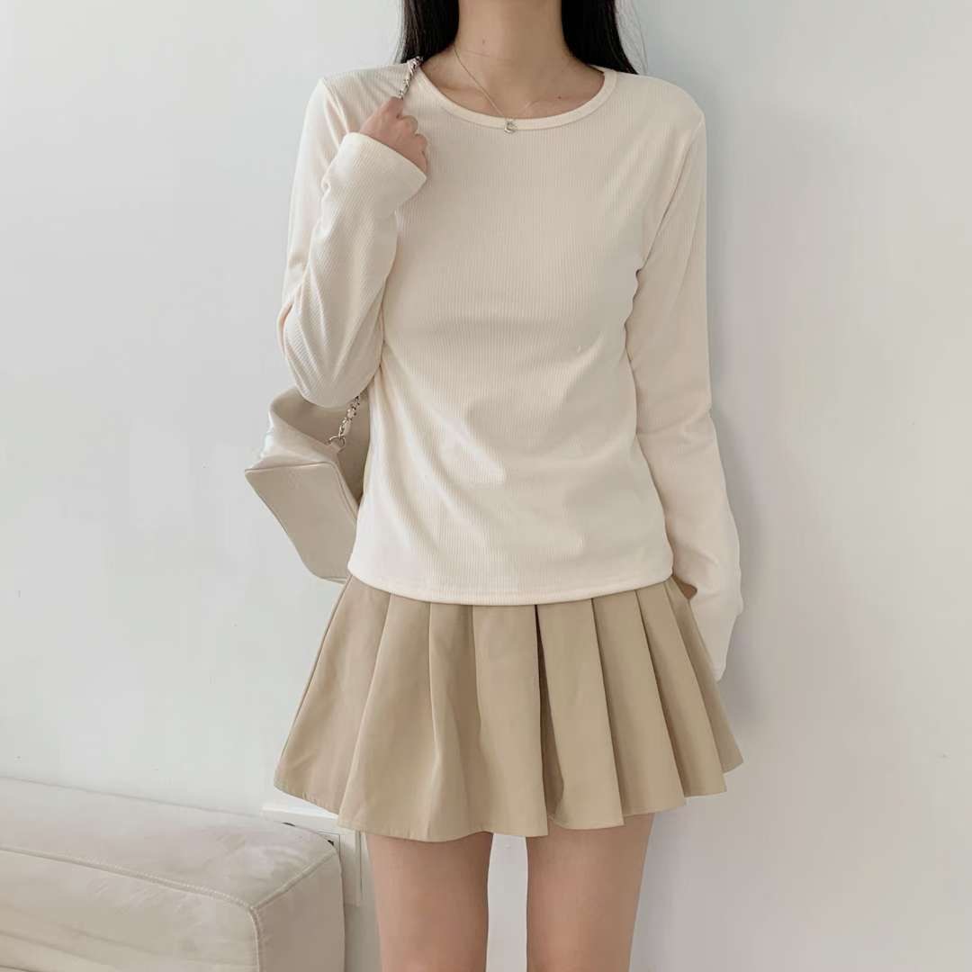 WOO SUNG韓國代購㊣女士新品真品時尚職業熱賣人氣長袖T恤WOO SUNG長袖T恤圖色2