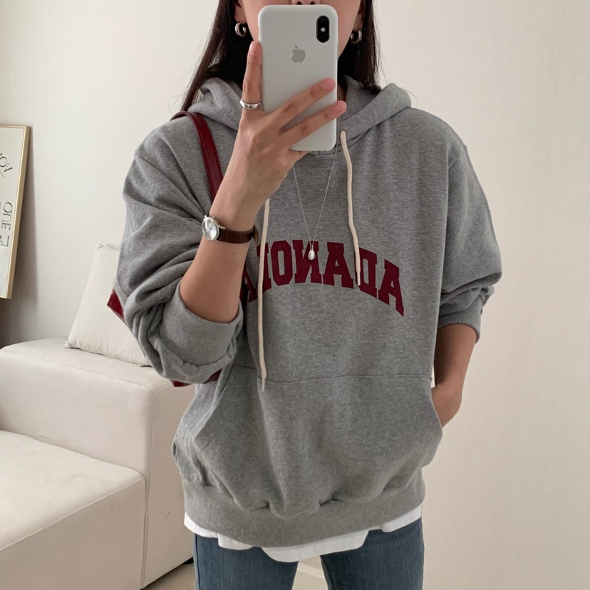 HELLO JINI東大門㊣直郵女裝新款推薦25秋冬真品熱賣職業衛衣HELLO JINI衛衣