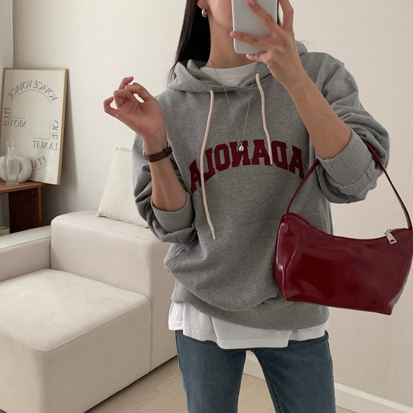 HELLO JINI東大門㊣直郵女裝新款推薦25秋冬真品熱賣職業衛衣HELLO JINI衛衣