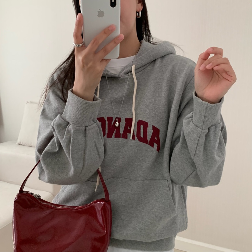 HELLO JINI東大門㊣直郵女裝新款推薦25秋冬真品熱賣職業衛衣HELLO JINI衛衣