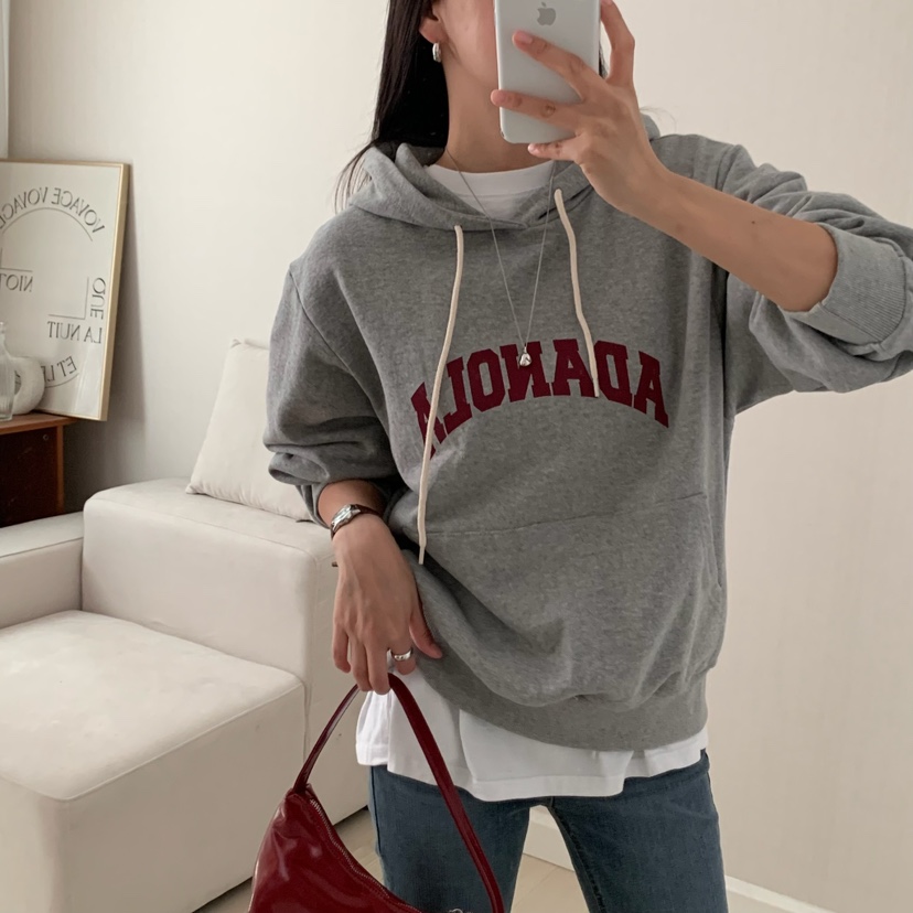 HELLO JINI東大門㊣直郵女裝新款推薦25秋冬真品熱賣職業衛衣HELLO JINI衛衣