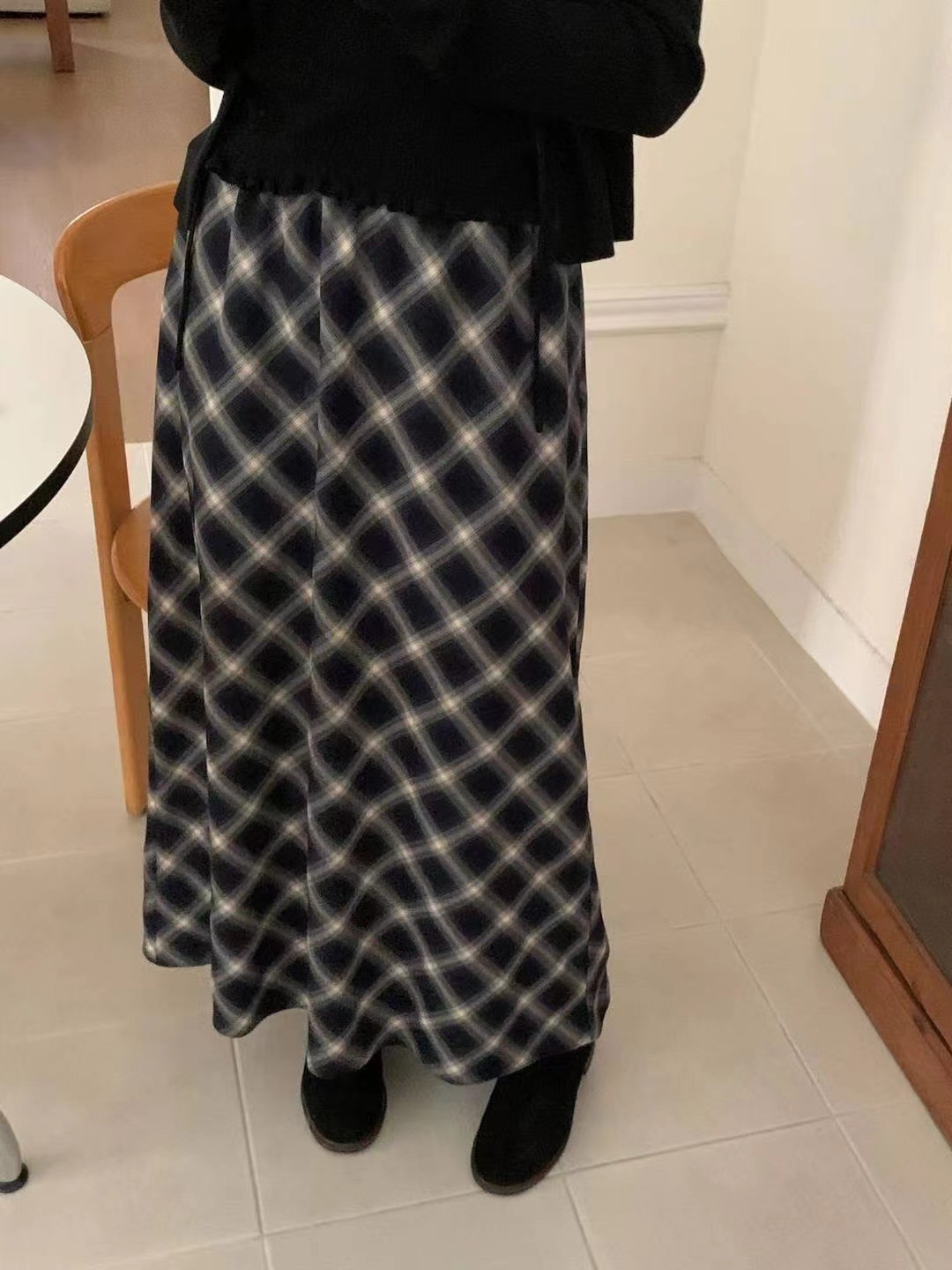 COME HERE東大門㊣實拍女士新品職業真品熱賣時尚人氣長裙COME HERE長裙圖色2