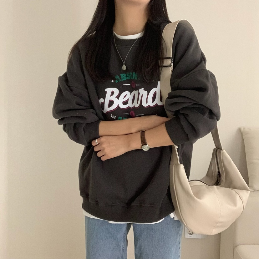 HELLO JINI東大門㊣實拍女裝新品時尚休閑推薦職業人氣衛衣HELLO JINI衛衣