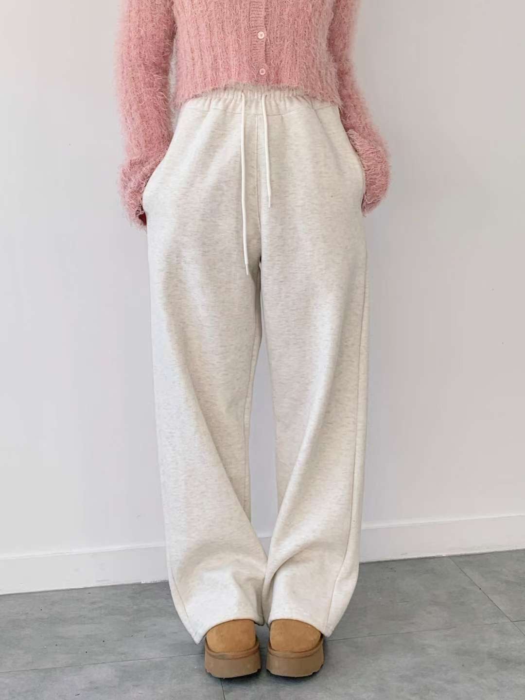 WOO SUNG東大門㊣直郵女裝新款推薦職業休閑熱賣25秋冬休閑褲WOO SUNG休閑褲圖色1