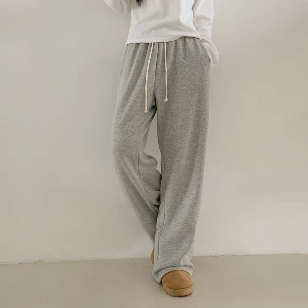 WOO SUNG東大門㊣代購女士新款時尚熱賣休閑休閑褲闊腿褲貂皮WOO SUNG休閑褲圖色2