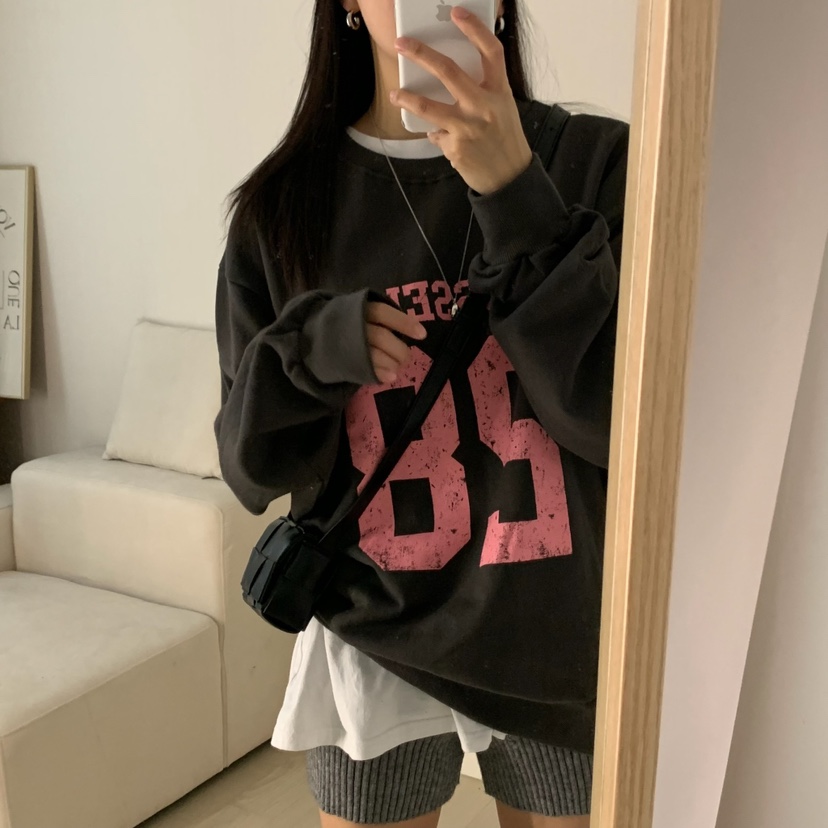 HELLO JINI東大門㊣代購女士新款職業時尚休閑推薦熱賣衛衣HELLO JINI衛衣