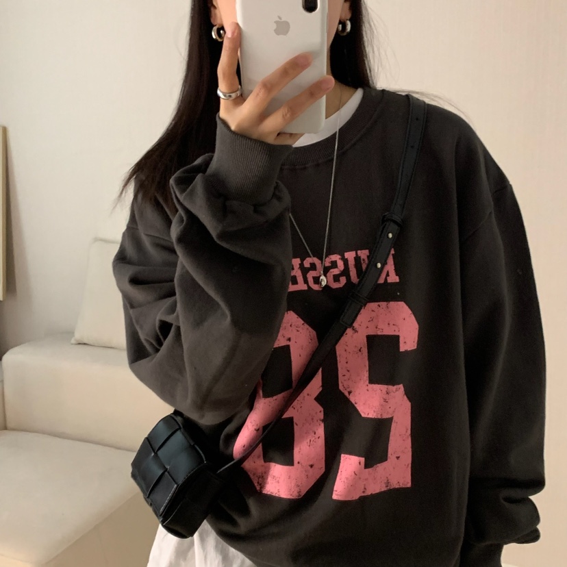 HELLO JINI東大門㊣代購女士新款職業時尚休閑推薦熱賣衛衣HELLO JINI衛衣